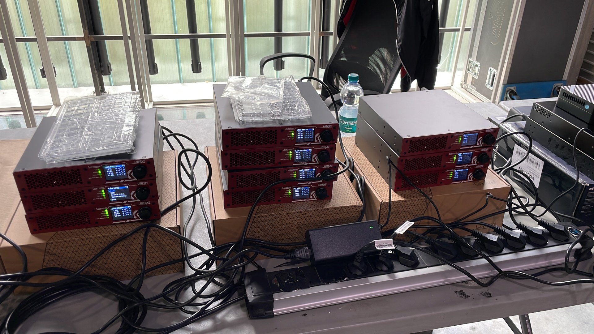 Rack trasmettitori wireless